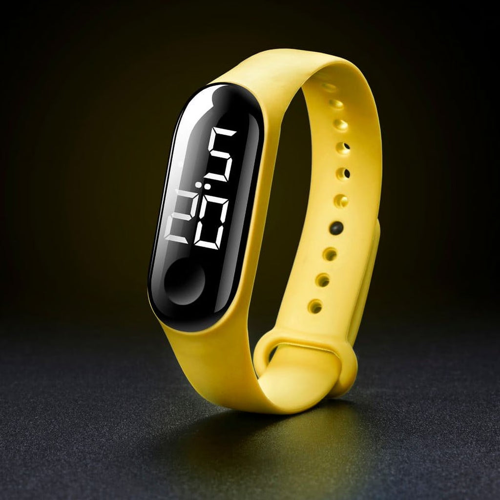 Led Electronic Sports Luminous Cool Watches Sensor Watches Men World Time Watch and Women Watches