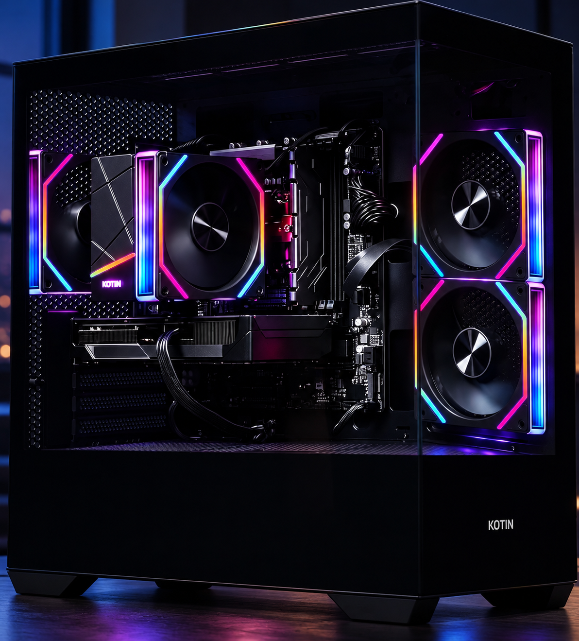 Gaming PC i5-14400F, RTX 5060 Ti 8G, 16GB DDR4, 1TB