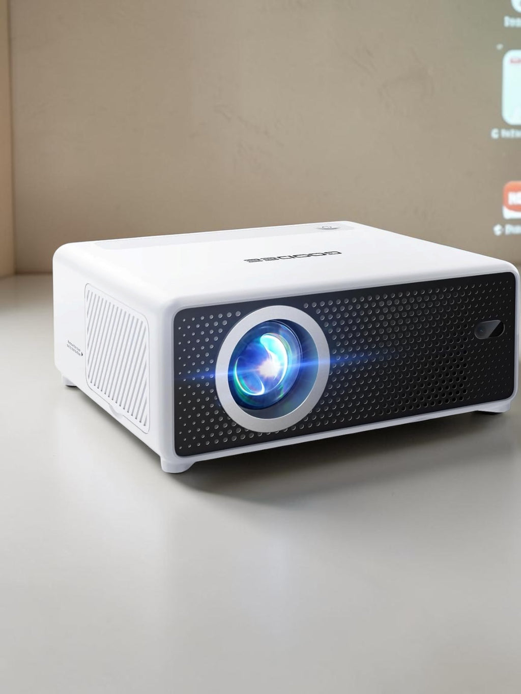 Miniproyector con WiFi y Bluetooth