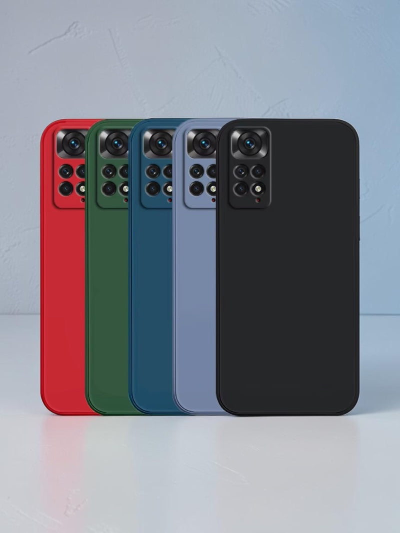 Funda para Xiaomi Redmi Note 11S Fundas Xiaomi Redmi Note 11S 10 11 12 13 Pro plus 5G Carcasa antigolpes de silicona líquida para teléfono (Copia)