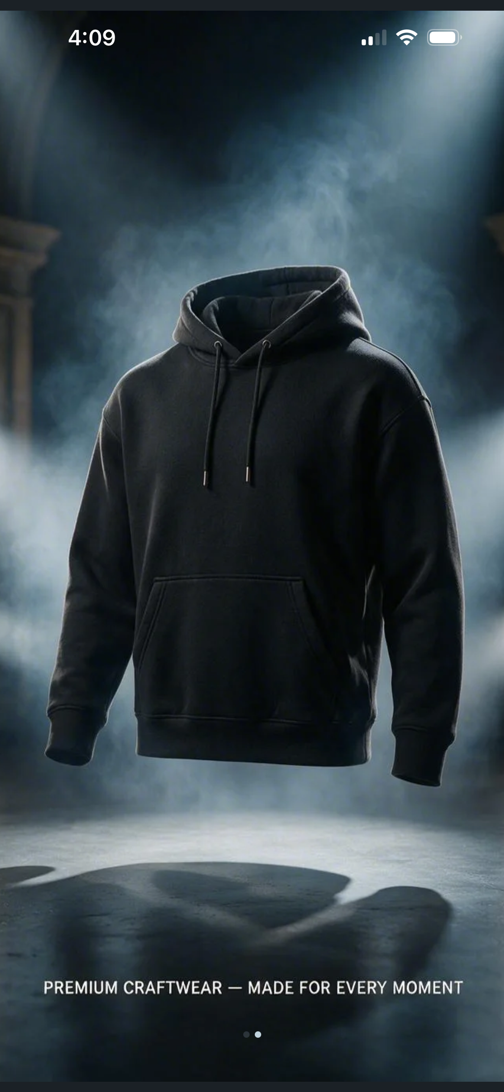 Sudadera con capucha para hombre.