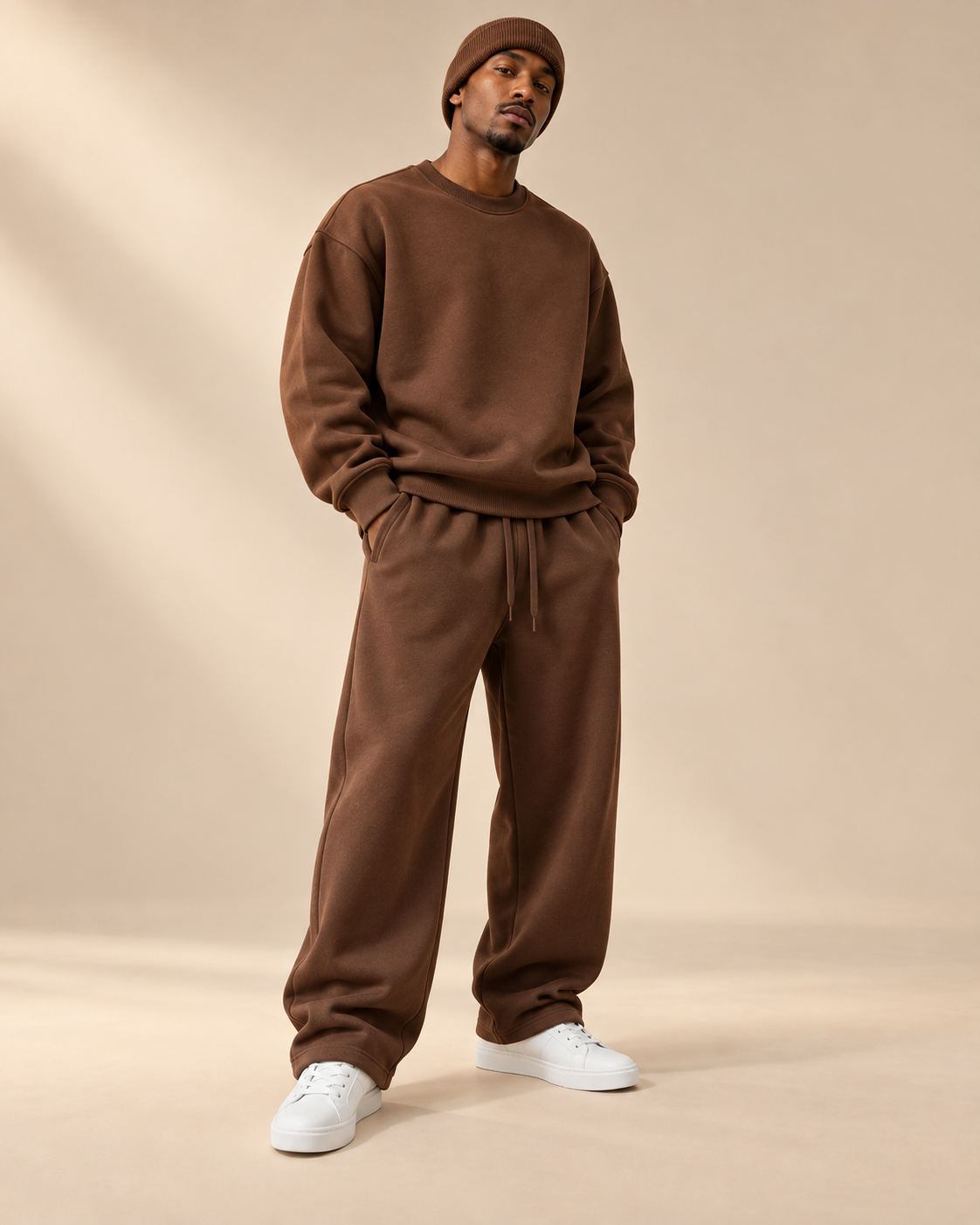 Brown modern fashionable clothes for men