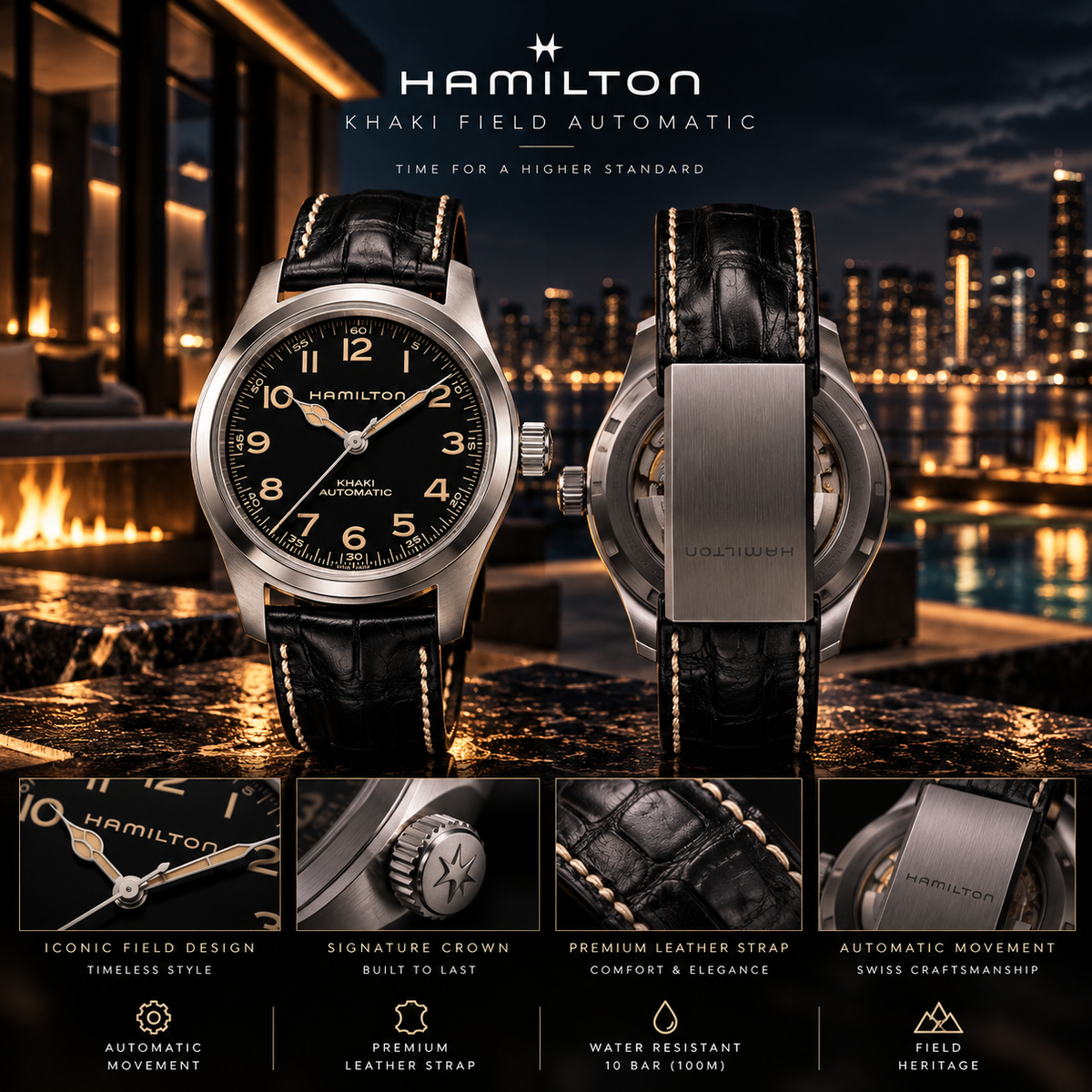 Hamilton Black Watch