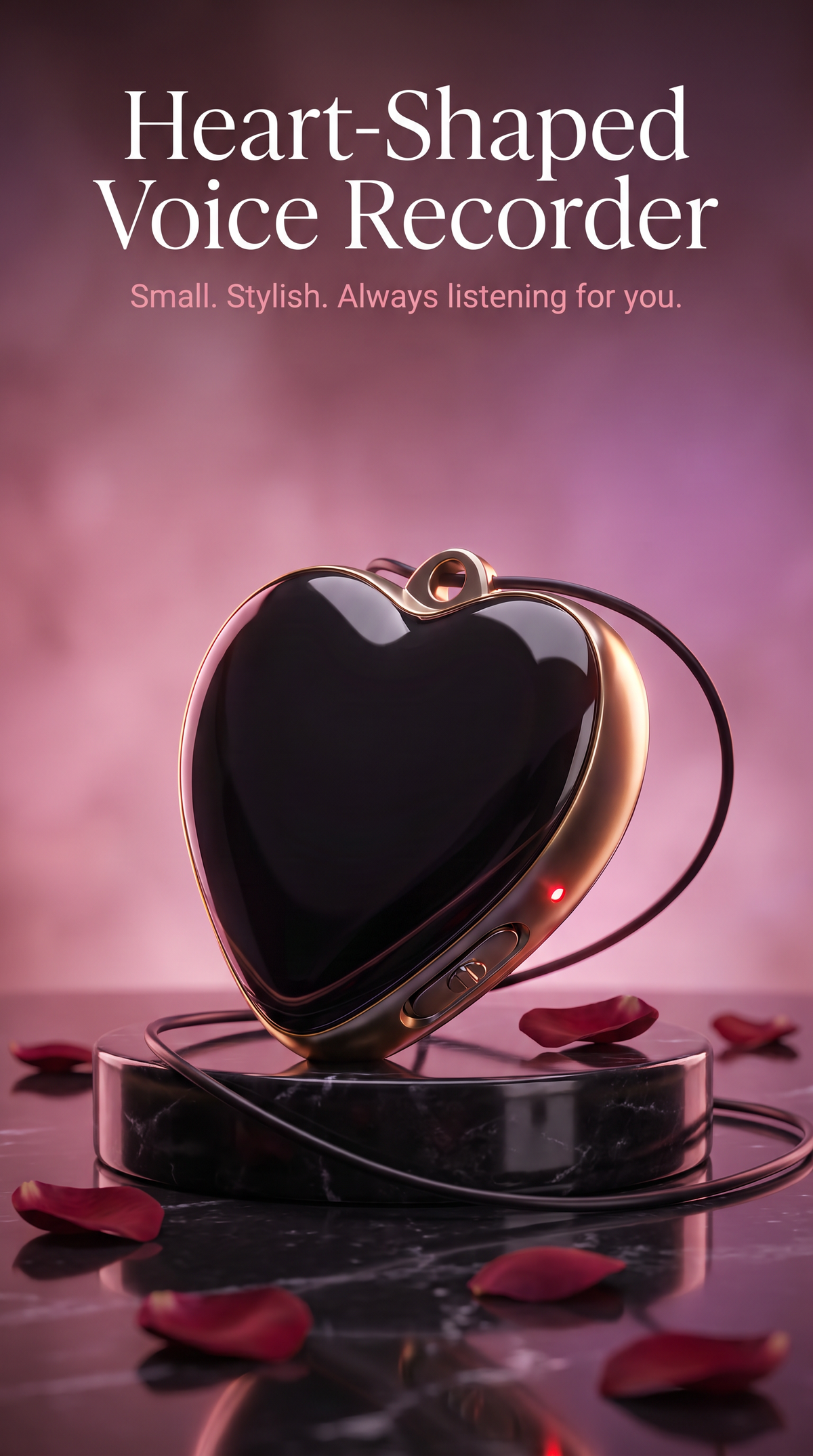 Heart shaped Voice Recorder