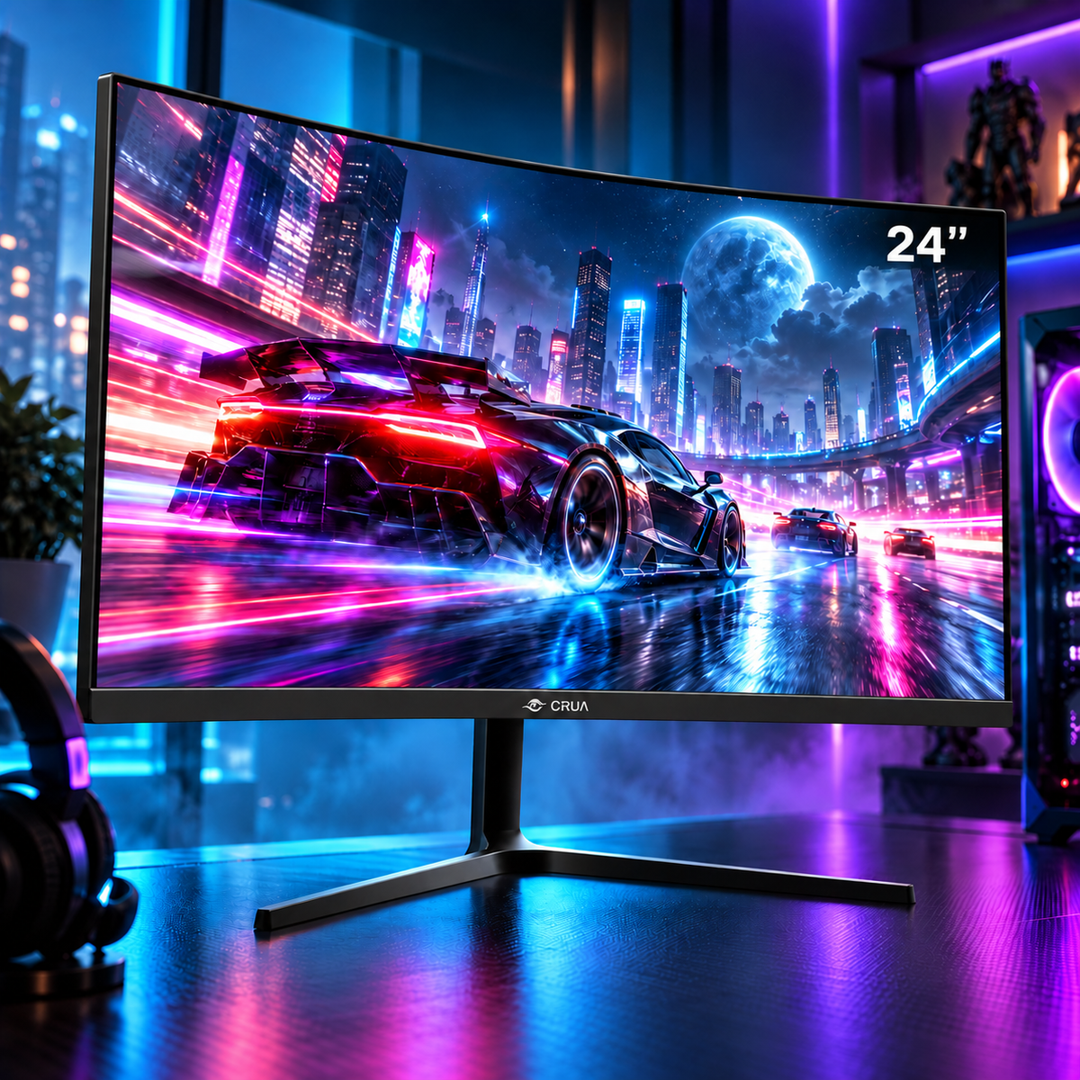 CRUA FHD 24-inch monitor