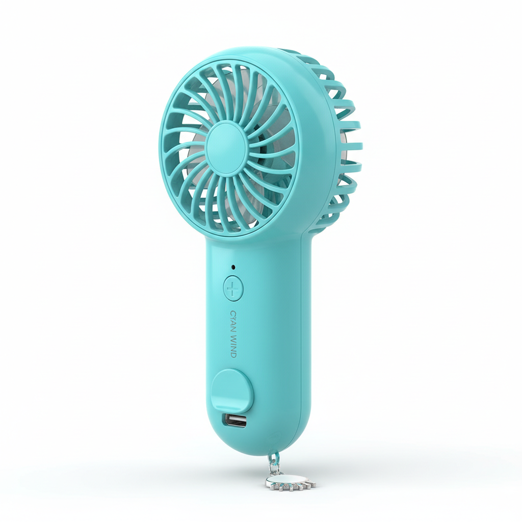 Mini Handheld Fan Battery Operated Small Personal Portable Fans Speed Adjustable USB Rechargeable Fans Cute Design Powerful Eyelash Fan for Stylish Kids Girls Women Men Indoor Outdoor Travel (Copy)